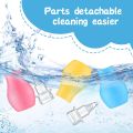 Baby Nasal Aspirator Bulb Baby Nose Cleaner Safe Reusable Nose Suckerss Colorful Baby Nose Aspirator Nose Suction for Kids Newborn Toddlers Infants. 
