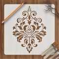 5 Stencils pack random designs size 6 inches each for Painting Scrapbook Coloring Embossing Album Decorative Template.c. 