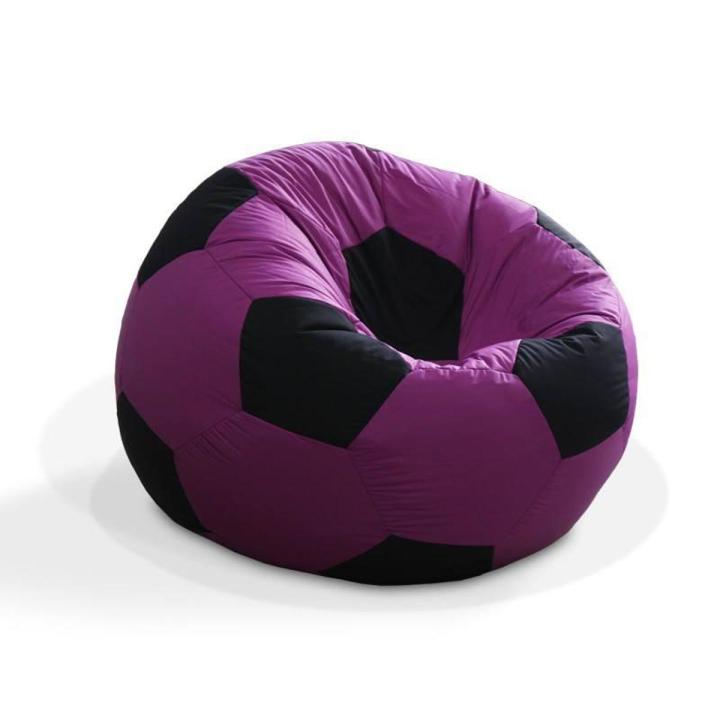 Purple Bean Bag Foot Ball Sofa