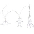 Light String Decorative LED Astronaut Spaceship Rocket Hanging Fairy Light. 