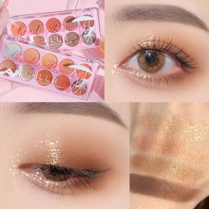 HLLR%2010%20COLORS%20Eyeshadow%20Palette%20Small%20and%20Portable%20Earth%20Purple%20Color%20Matte%20Eyeshadow%20Long%20Lasting%20Waterproof%20Shimmer%20Pigment%20Makeup%20-%20Image%202