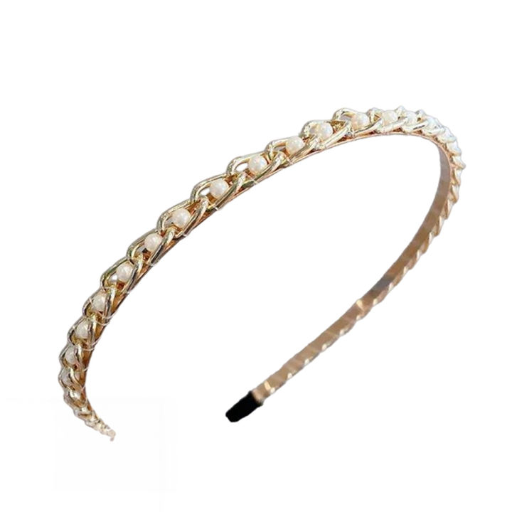 Pearl Hair Band - Stylish Design with Comfortable Grip