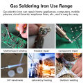 [Ready stock] 1300 Celsius Gas Soldering Iron Welding Irons Welding Pen Blow Torch Gas Cordless Tip Tool set. 