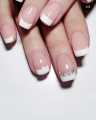 24 pcs artificial nails with nail fillers and nail stickers sheet press on nails. 