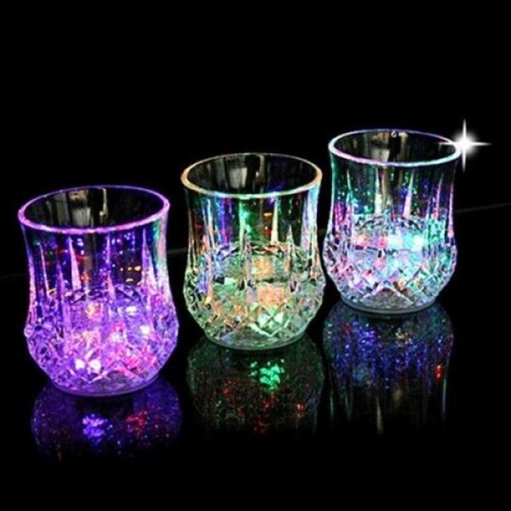 Lighting Glass, Rainbow Color Changing Glass, Flashing Light Cup, Led ...