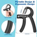 Online Karachi Adjustable Hand Grip Power Exerciser Forearm Wrist Strengthener Gripper 60-kg. 
