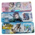 Double Sided Magnetic Button Geometry box with Calculator and Sharpener for boys and girls. 