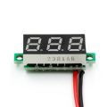 0.28 Inch 2.5V-40V Mini Digital Voltmeter Voltage Tester Meter LED Screen Electronic Parts Accessories Digital Voltmeter. 