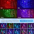 ‎Starry Sky Projector Night Light for Kids with 48 Lighting Modes Kids Night Light with 360° Rotation + Colorful Light Modes Kids Room Decoration Lamp with Built-in 1200mAh Battery Personalized Baby Gifts. 