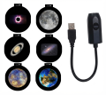 USB Moon Earth 360 Degree Projection Lamp Starry Sky Night Light Remote Control for Kids Bedroom Birthday Home Ambiance|USB Powered Night Light Moon Earth Starry Sky Ceiling Projector 360 Degree Rotating Lamp for Bedroom Nursery Ambiance Lighting. 