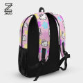 Zezo Hello Kitty School Backpack for Girls 3 in 1 Combo – Super Deal | Hello Kitty Bag, Pencil Pouch & Keychain | Hello Kitty Kids Gift Set. 
