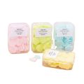Random Disposable Soap Paper Cute Mini Hand Soap Flower-Shaped Paper Soap With Box Hand Soap Paper Portable Student Petal Soap Flakesm. 