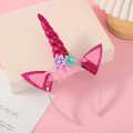 Shiny Cutest Unicorn Hair Band Birthday Headband Perfect Unicorn Theme Birthday Party Supplies, 1Pcs. 