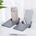 Drink Cup Holder Table Side Water Cup Shelf Office Desktop Computer Desk Fixed Cup Holder Desk Storage Clip Durable Easy Install Easy to Use. 