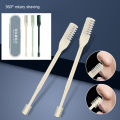 360° Rotating Nose Razor Washable Nose Hair Trimmer Hair Remover Nose Clean Manual Nostril Cleaning Double Head Makeup Tool. 