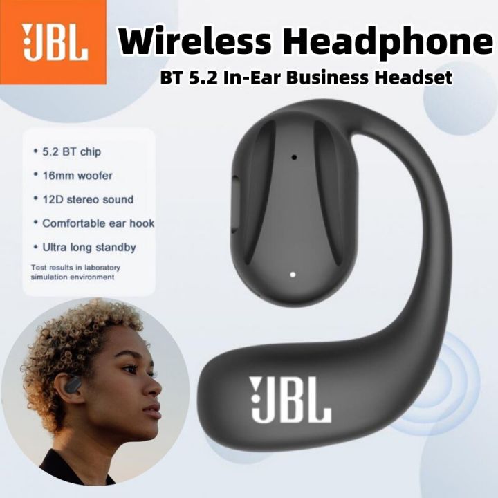 【Readystock】 + FREE Shipping JBL YJ77 Business Headset Wireless Bluetooth Headphone Monaural HIFI Stereo Bass Headset Waterproof Business Earphone