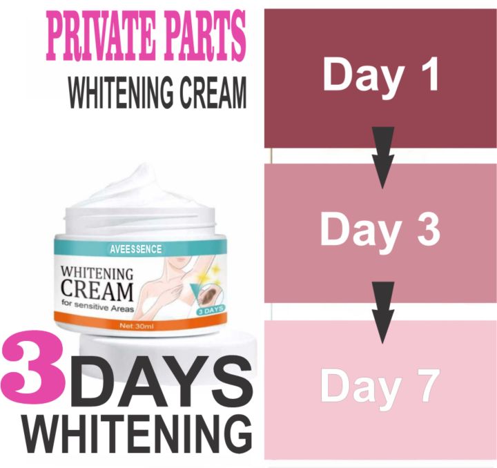 WHITENING CREAM skin lightening FOR intimate area private parts and underarm Whitening Cream for Men & Women Skin Brightening, Moisturizing & Dark Spot Removal Face & Body Lightening Cream for Underarms, Knees, Elbows & Private Areas