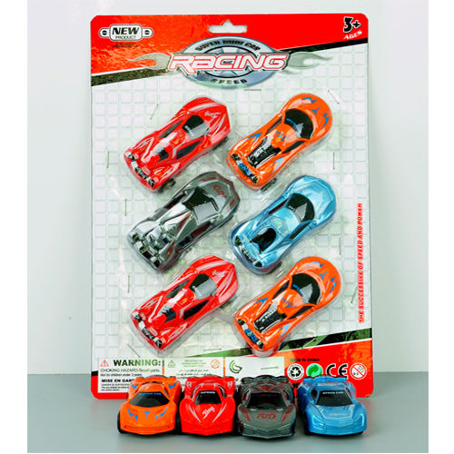 Pack of 6 Cars Toy Set for Kids