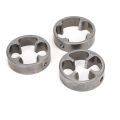 NCANRUI Pipe Thread Cutting Tool PVC Thread Maker NPT Round Tool Set Pipe Threader Plumbing Tool, PVC Thread Tool. 