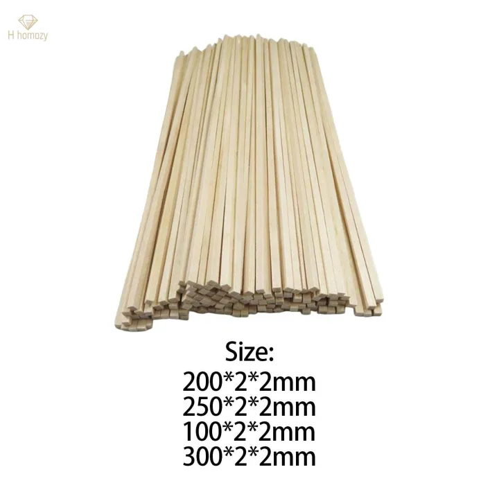 100Pcs%20Unfinished%20Wood%20Sticks%20Woodcrafts%20for%20Crafts%20Model%20Building%20Supplies%20200cm%20-%20Image%202