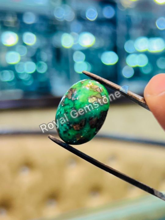 100%25%20Original%20Feroza%20Turquoise%20Stone%20for%20Ring%20&%20Bracelet%20Antique%20Gems%20only%20stone%20Weight%2022crt%20-%20Image%204