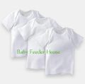 Baby Vest Inner Half Sleeve (Pack Of 3) Undershirts All Size Available multi + white. 