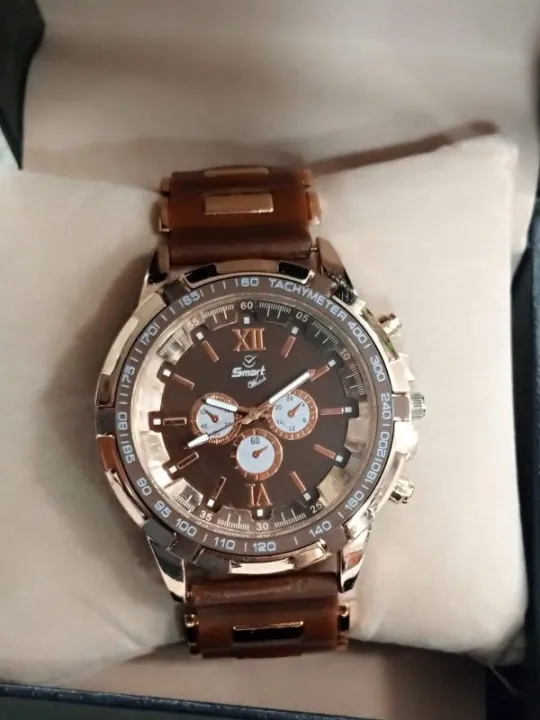 Stylish Watch for Boys | Rubber Strap Analog Watch For Men | Sports Analog Watch with Rubber Straps  for men