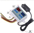 Dual Digital Temperature Humidity Controller For Eggs Incubator Hatching Home Fridge Thermostat Humidistat Thermometer Hygrometer XK-W1099 AC110-220V. 