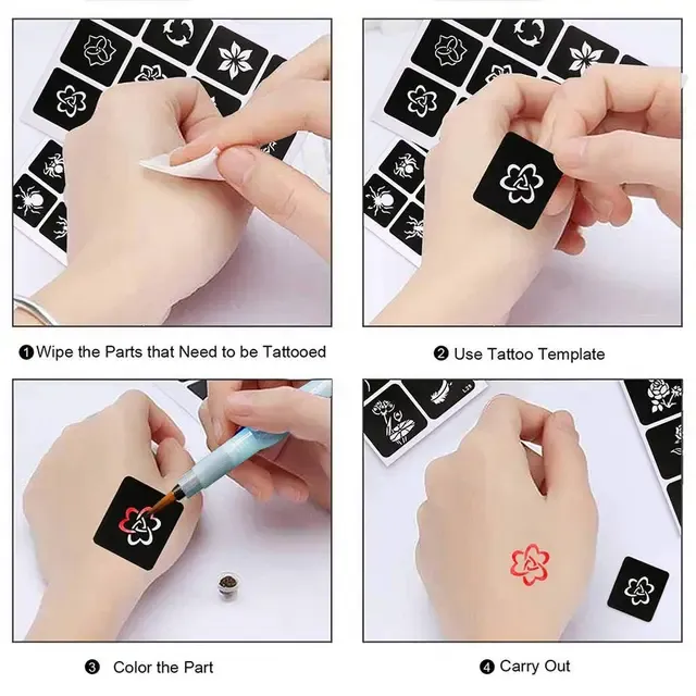 6%20Arabic%20Bridle%20Sheets%20Mix%20Random%20Designs%20Mehndi%20Henna%20Bridle%20Design%20Stickers%20Stencils%20-%20Image%203