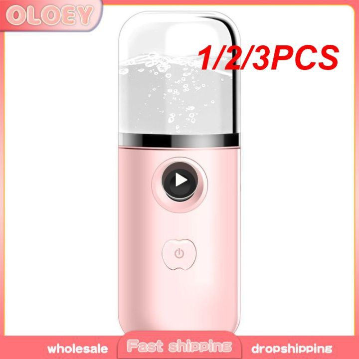 1/2/3PCS Nanomister Lashes Sprayer Nebulizer Machine For Eyelashes Mini Face Steamer Sprayer Portable Hydrating Nanometer Mist