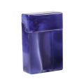 Marbled Ciggie Case Portable Box Marbled Container Plastic Ciggie Case For Man. 