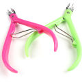 ABS Handle Nail Clippers Toenail Cutters Nail Art Cuticle Nipper Clipper. 