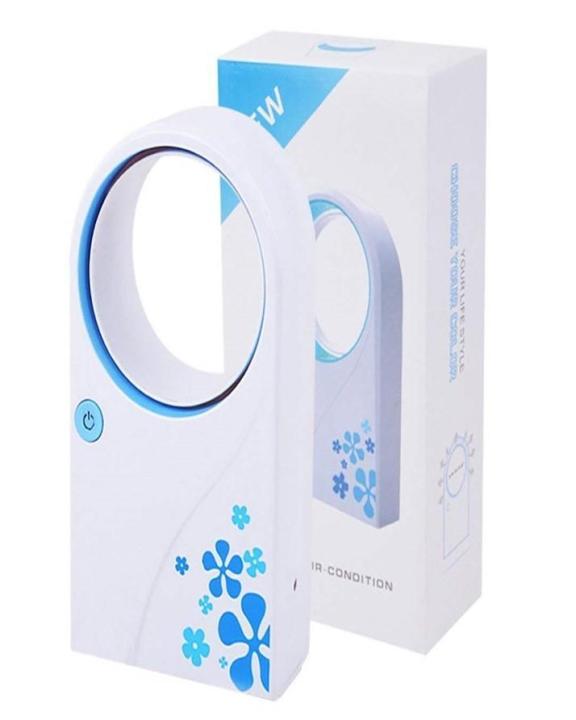 Mini%20Portable%20Bladeless%20Fan%20No%20Leaf%20Air%20Conditioner%20w/%20USB%20Cable%20Desktop%20Blue%20-%20Image%203