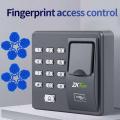 ZKTECO X6 Standalone fingerprint access control with 10 Fobs. 