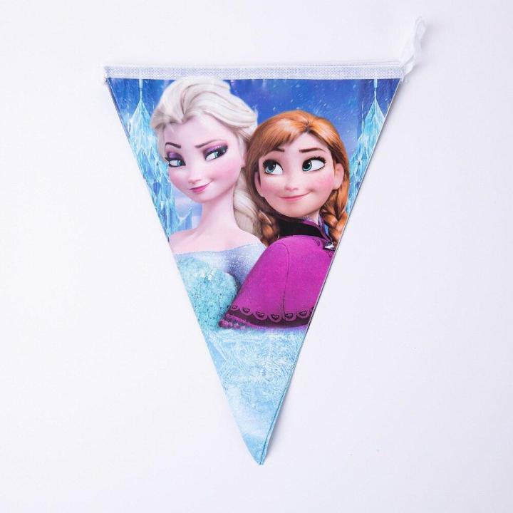 Frozen Flags Banner for Birthday,Decoration,Celebrations & Party Kids