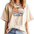 k Japanese style clothes shirt girls y2 style anime T nd DudBubu Au T-shirt women. 