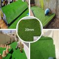 Real Feel Artificial Grass Plastic PP PE 20mm for Balcony Terrace Green Wall Indoor Outdoor Washable. 