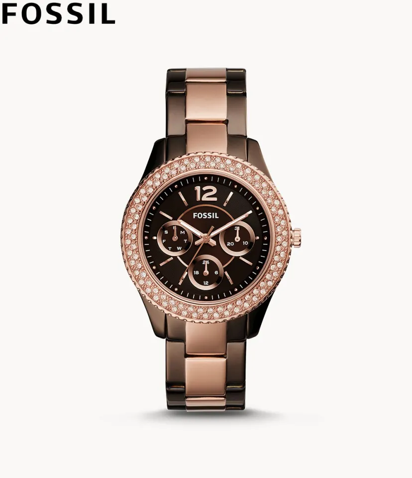 Fossil stella watch rose gold hotsell