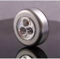 Mini LED Wall Light For Kitchen Cabinet Touch Lamp With Sticker 3 Lights Night Light. 