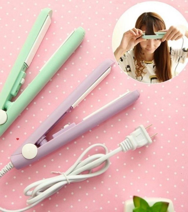 MINI%20HAIR%20STRAIGHTENER%20Traveling%20Electronic%20flat%20iron%20aluminium%20plates%20portable%20new%20mini%20hair%20iron%20car%20EASY%20charge%20mini%20Small%20hair%20straightener%20multicolor%20-%20Image%203