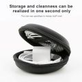 Baseus Portable Earphones Earbuds Carrying Bag Case Memory Card USB Cable Waterproof Organizer Box. 