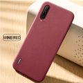 Tokifu For Xiaomi Mi A3 Case Matte Simple Solid Color Soft Silicone TPU Case Cover. 