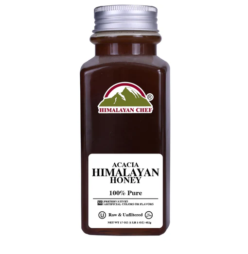 Himalayan Chef 100% Pure Acacia Honey Square Jar - 480G
