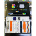 I20 / i30 / i60 Ultra Max 10 in 1 Smartwatch Bundle - 2.3-Inch Large Screen, 7 Straps, and Bonus AirPods2 - Complete Smart Wearable Experience!. 