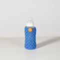 Baby feeder cover 11Oz or 4Oz -  Baby feeding bottle cover -  space design in blue color hand crochet feeder covers. 