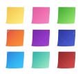 Sticky Notes Post it Pastel Sticky Note Clear Self-Sticky Annotation, 3x3 Inch 76*76 MM  Waterproof Translucent Color Memo Pad for Office & School (Assorted, Pack of 100 Random Colours). 