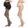 【The road to happiness Store】Summer Women Thin Pregnant Pantyhose Pregnancy Leg Pants High Elastic XRQ88. 