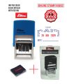 Shiny S-401 Self-Inking Dater Stamp with PAID and signature line  PAID stamp printy. 