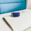 IYI Flag Kayi Ottoman Seljuk Ring for Boys and Men. 