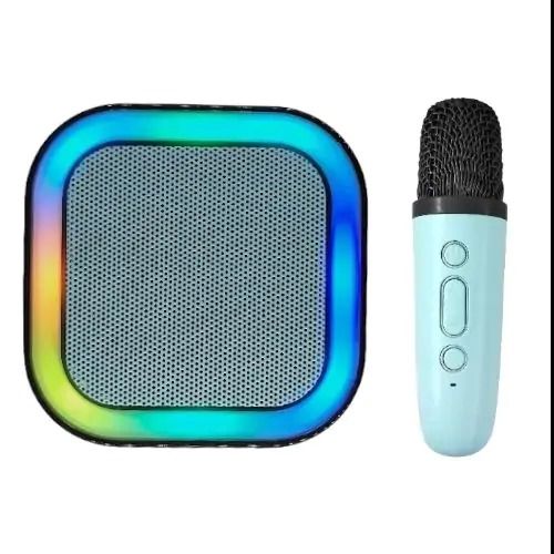 K12%20High%20Quality%20Audio%20Karaoke%20Speakers%20Portable%20Mini%20Party%20Speakers%20Karaoke%20with%20Dual%20Wireless%20Mic%20AUX%20TF%20USB%20Port%20-%20K12%20Colorful%20Wireless%20Karaoke%20Mini%20Bluetooth%20Speaker%20with%20One%20Wireless%20Microphone%20-%20Mini%20Karaoke%20Speaker%20with%20Wireless%20Microphone%20-%20Image%202